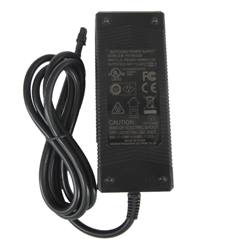 *Brand NEW* PSY5402220 120W I.T.E.SWITCHING 54V 2.22A AC DC ADAPTER POWER SUPPLY